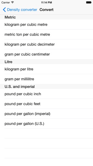 Density converter pro(圖2)-速報App