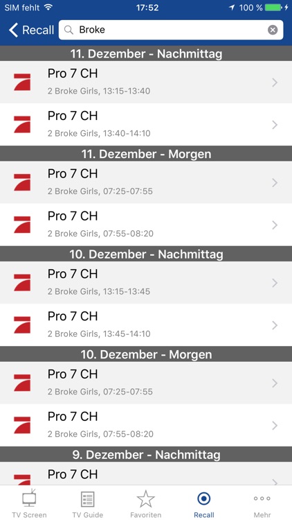 TV Screen - Fernsehen zu Hause + unterwegs