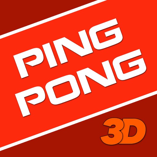 Ping Pong 3D Icon
