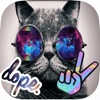 Hipster Camera Sticker: Photo Editor