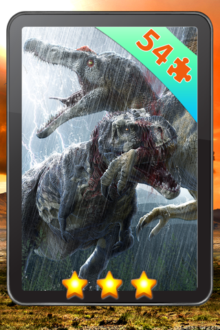 The Dinosaurs Puzzles - náhled