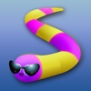Steppy Snake Flip - Rolling Worm Eat Color Dots
