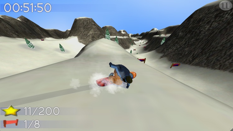Big Mountain Snowboarding Lite screenshot-0