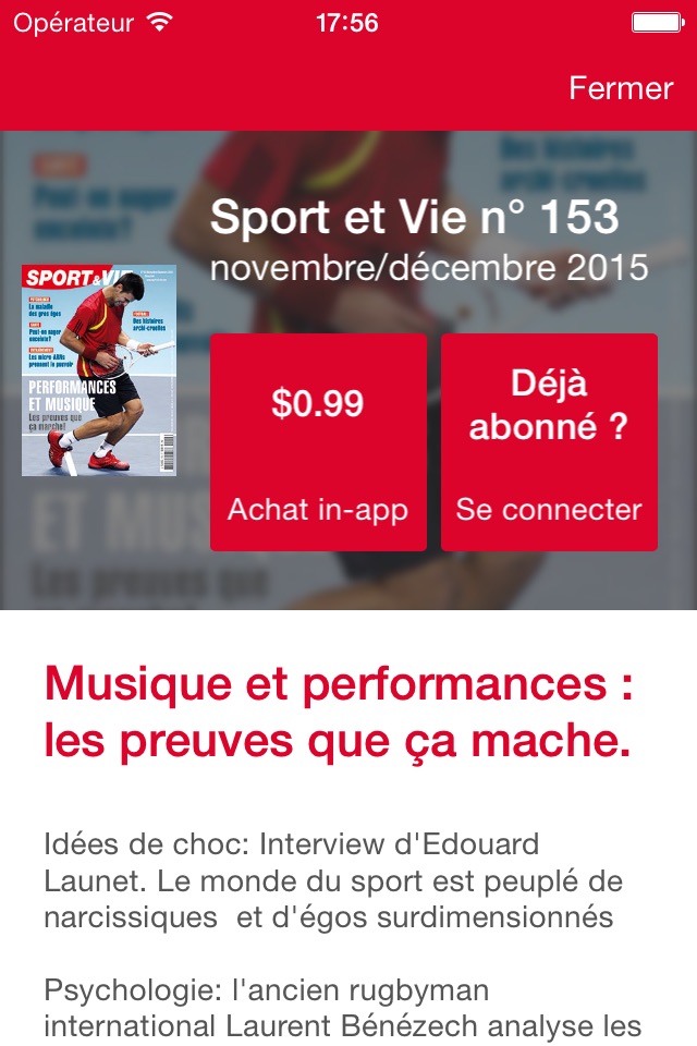 Sport&Vie Entrainement et physiologie de l’effort screenshot 2