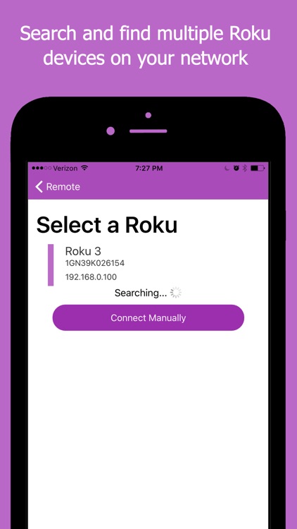 KuMote - Touchpad Roku Remote with Keyboard screenshot-4