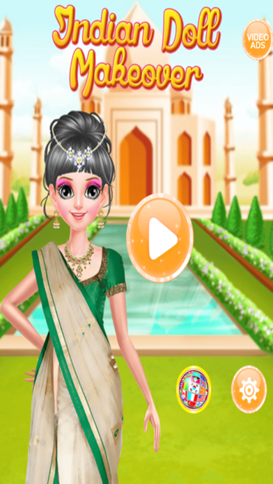 How to cancel & delete Indian Doll - Fashion Makeover Games For Girls from iphone & ipad 1