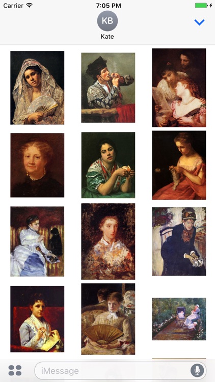 Mary Cassatt Artworks Stickers