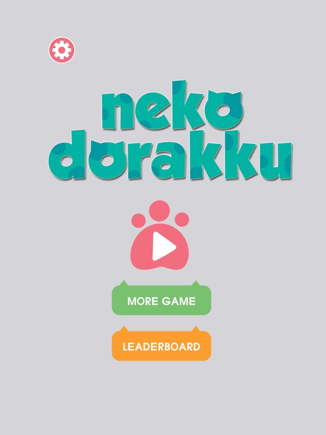 Nekodorakku Block Puzzle Screenshot