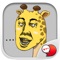 Jookgru Giraffe Cartoon Stickers for iMessage