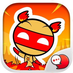 Akkie Fire Up! Stickers for iMessage