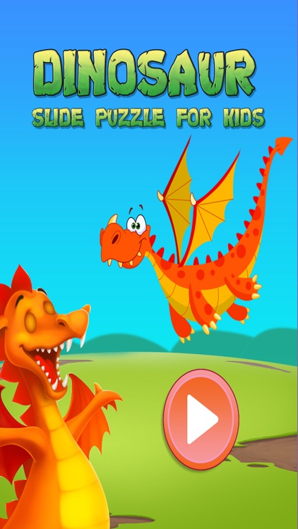 Dinosaur Slide Puzzle For Kids