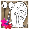Tap Snail Color Game For Kid