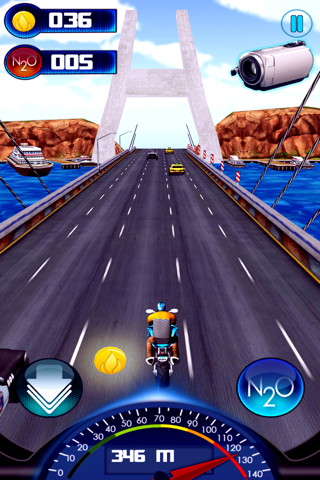 Highway Traffic Moto Rider screenshot 3