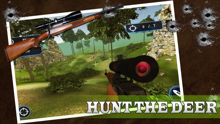 2016 3D Big Deer : Hunting Sniper Survival Free