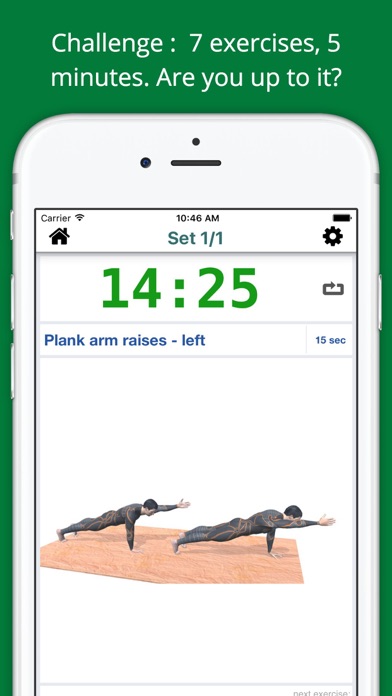 5 Min Super Plank Workout Challenge PRO - Abs,Coreのおすすめ画像1