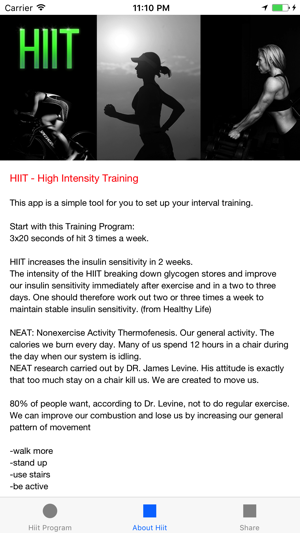 HIIT - High Intensity Interval Training(圖3)-速報App