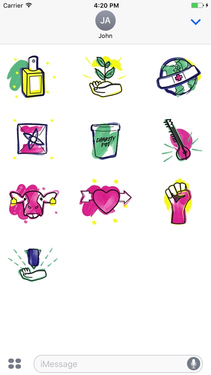 Lush Summit Sticker Pack