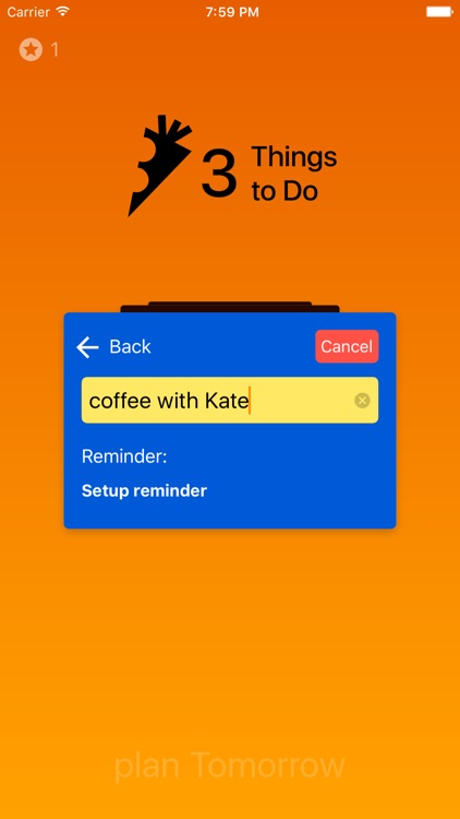 3 Things to Do - To-Do list screenshot-3