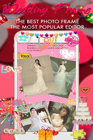 Wedding Photo Frame - WonderPhoto - Photo Editor screenshot 2