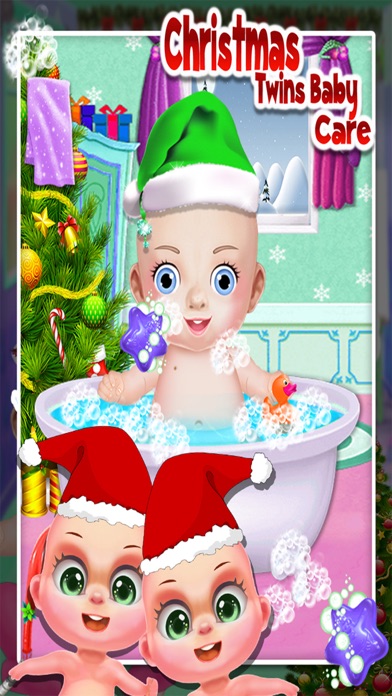 How to cancel & delete Christmas Twins Baby Care - Sweet Baby Daycare from iphone & ipad 1