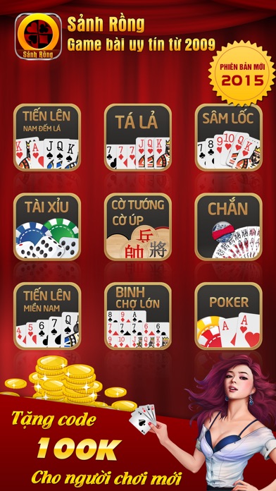 Sanh Rong - Game danh bai 3.0.2.6 IOS -