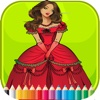 Princess Coloring Book - Activities for Kid
