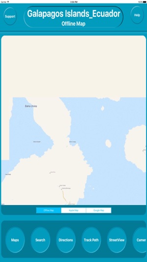 Galapagos Islands Offline City Maps Navigation(圖1)-速報App