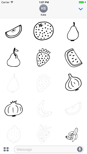 Animated Cute Fruit Stickers(圖2)-速報App