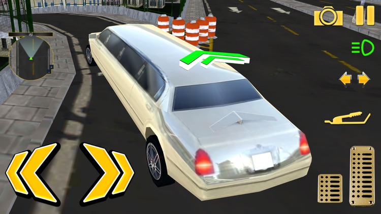 Limo Driver Escape Police Car Chase: Real Driving