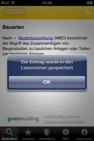 Baulexikon von Gerhard Holzmann screenshot 3