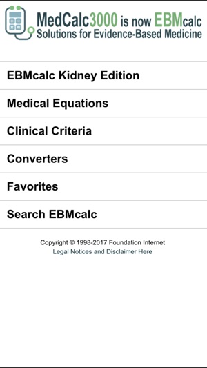 EBMcalc Kidney(圖1)-速報App