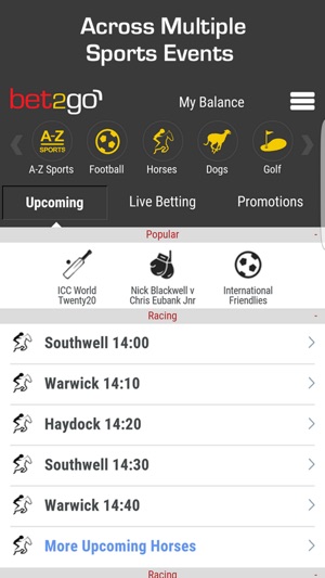 Odds2Go compare odds football racing & all sports(圖3)-速報App