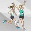 Running and Marathon Stickers