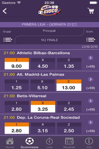 Newgioco Scommesse Sportive screenshot 2