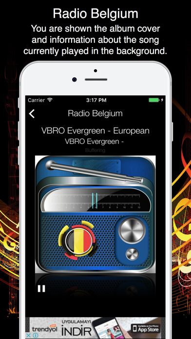 Radio Belgium - Live Radio Listening screenshot 2