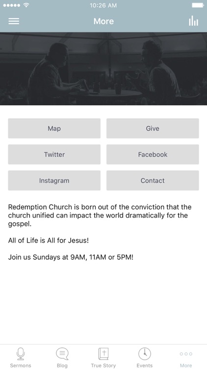 Redemption Church Tempe by Subsplash Consulting