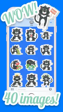 Game screenshot Adorable Cat Sticker Pack mod apk