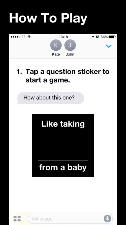 Stickers Against Friends