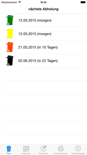 Abfall-App Stadt Geseke