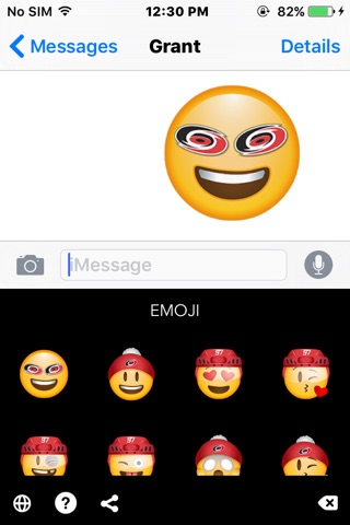 Carolina Hurricanes Emoji screenshot 3