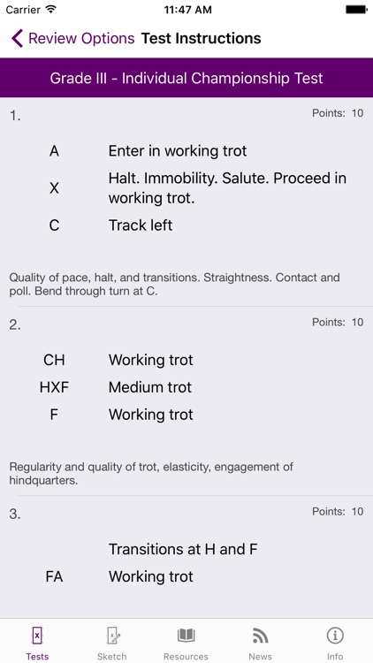 FEI EquiTests 4 - Para-Equestrian Dressage Tests screenshot-3
