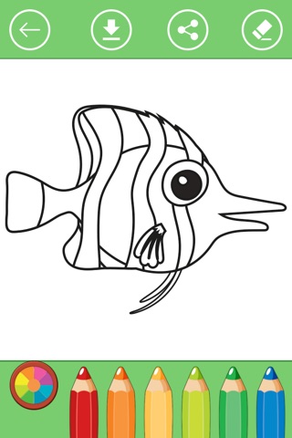 Fish Coloring Book: Color & Draw Sea Animals. screenshot 2