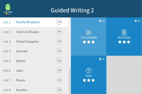 Guided Writing 2 screenshot 4