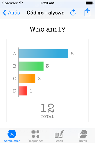 clickest - audience / classroom response system screenshot 3