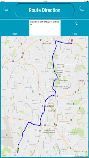 San Antonio Texas Offline City Map with Navigation(圖4)-速報App