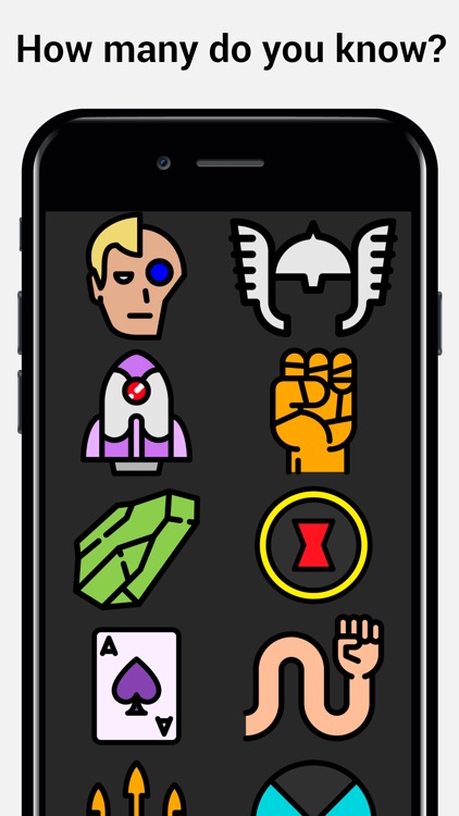 Superhero Quiz Trivia Game - Superheroes,Villains