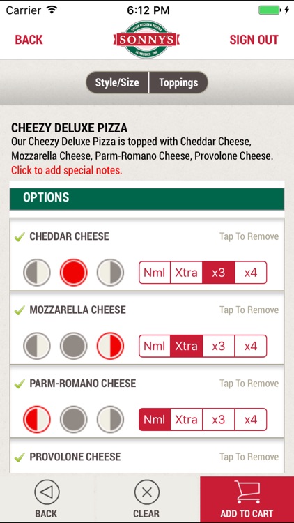 Sonny's Pizzeria screenshot-3