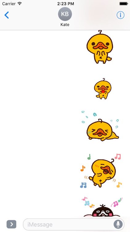 Funny Duck and Friend Animated