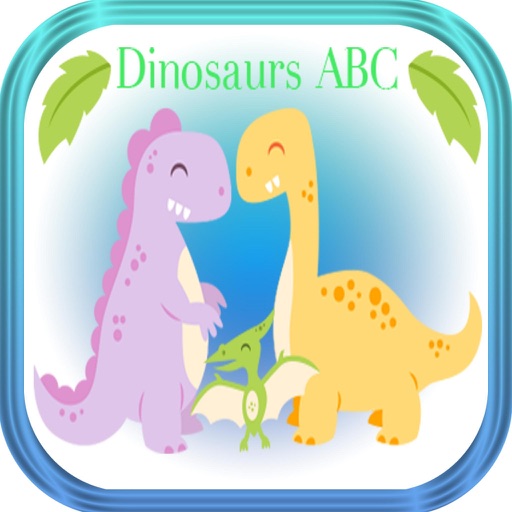Dinosaurs ABC Kindergarten Worksheet Listening Kid Icon