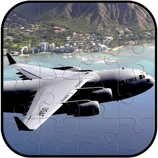 Airplane Jigsaw Puzzle Game Free For Kid And Adult Icon